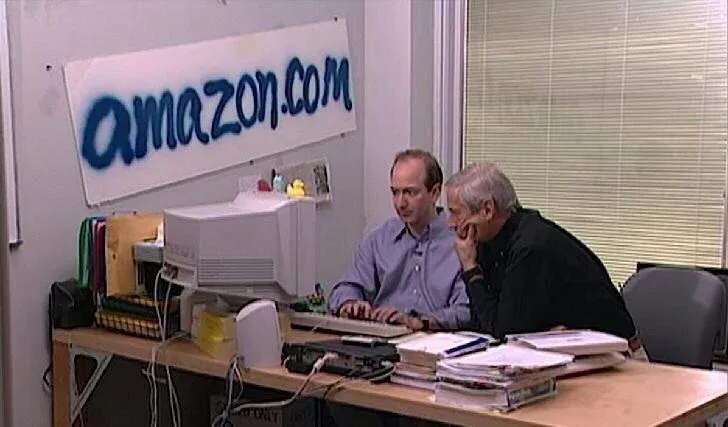 Início da empresa amazon.com