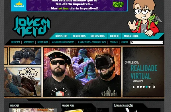 Página do Jovem Nerd